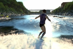Increased popularity of river surfing